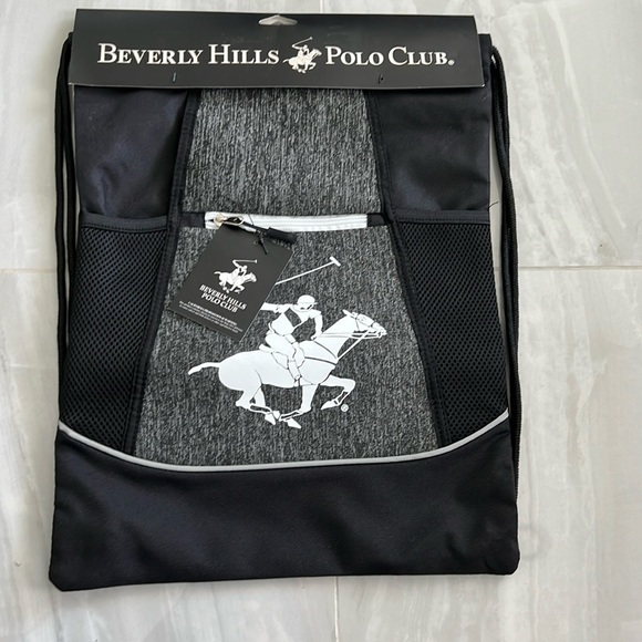 Brand New Polo Drawstring Bag - Picture 1 of 2
